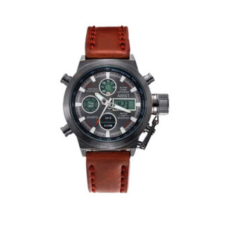 Наручные часы Amst black-brown
