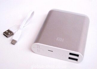 ПОРТАТИВНОЕ ЗАРЯДНОЕ УСТРОЙСТВО POWER BANK XIAOMI MI 9800 MAH + Фонарик 2 Выхода