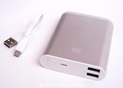 ПОРТАТИВНОЕ ЗАРЯДНОЕ УСТРОЙСТВО POWER BANK XIAOMI MI 9800 MAH + Фонарик 2 Выхода