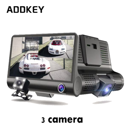 Универсальный видеорегистратор DVR T763 на 3 камеры 4.0 дюймовый IPS экран