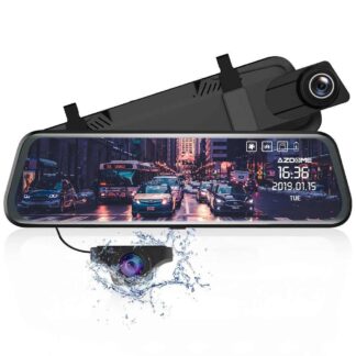 Видеорегистратора зеркала DVR E106 с двумя камерами 1080P 10'