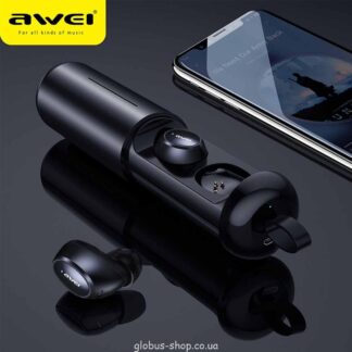 Спортивные Водонепроницаемые беспроводные блютуз наушники Awei T5 Оригинал Bluetooth 5,0