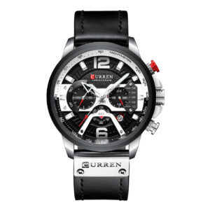 Годинник Curren Running Black-Silver оригінал