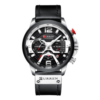 Годинник Curren Running Black-Silver оригінал