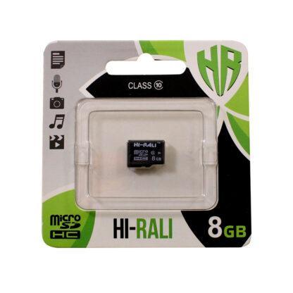 Карта пам’яті Hi-Rali micro SDHC 8 GB Class 10, Оригінал Гарантія 2 роки