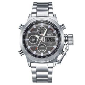 Наручний годинник Amst 3003 silver-silver
