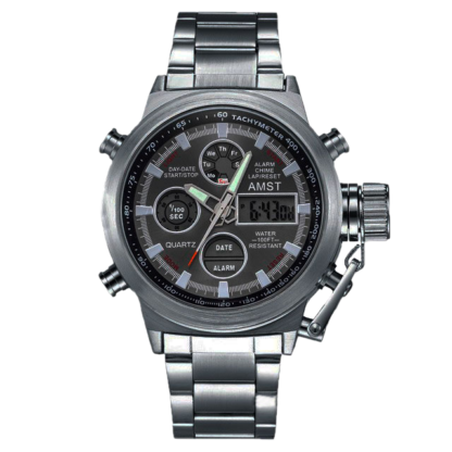 Наручные часы Amst 3003 silver-silver