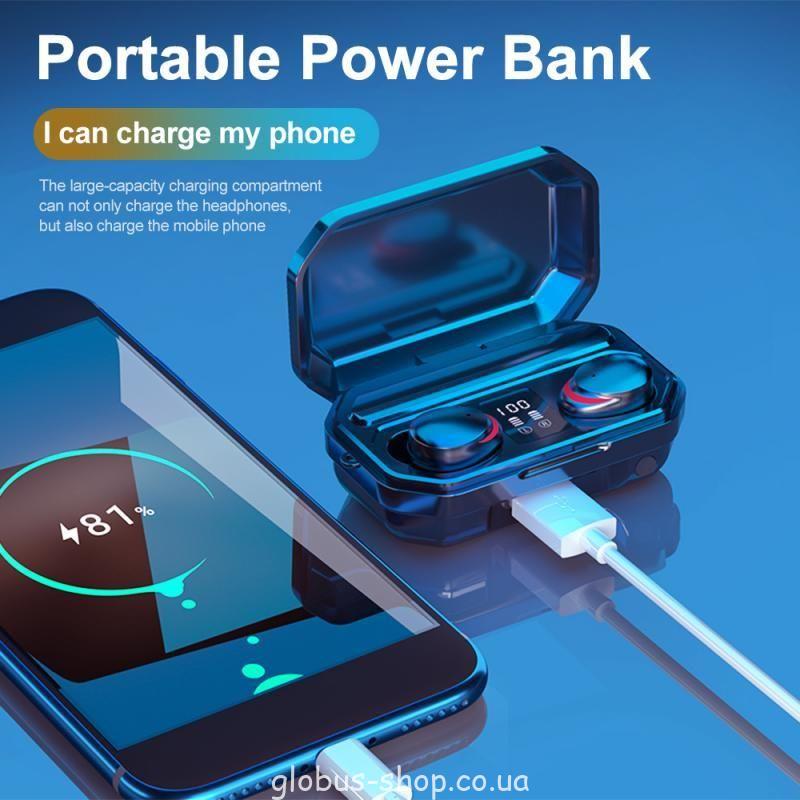Bluetooth 5.1 навушники TWS-М15 9D 3500 mAh