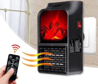 Обогреватель Flame Heater тепловентилятор дистанционный с LCD дисплеем 1000W