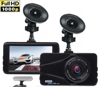 Видеорегистратор для автомобиля Full HD DVR T670G+ на 2 камеры 1080P с HDMI выходом