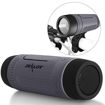 Беспроводная велосипедная bluetooth колонка ZeaLot S1 влагозащищенная