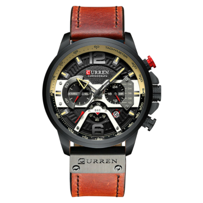 Часы Curren Running Black-Brown оригинал