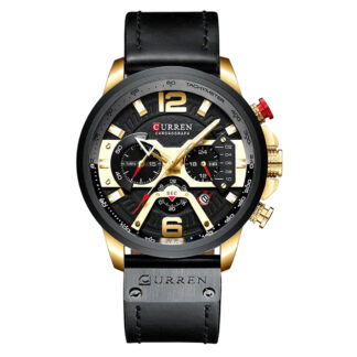 Часы Curren Running Black-Gold оригинал