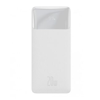 Внешний аккумулятор Baseus Bipow Digital Display 20W 30000mAh White (PPDML-N02)