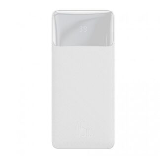 Внешний аккумулятор Baseus Bipow Digital Display 15W 30000mAh White (PPDML-K02)