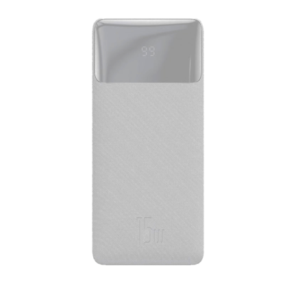 Внешний аккумулятор Baseus Bipow Digital Display 15W 30000mAh White (PPDML-K02)