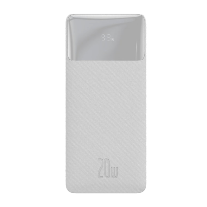 Внешний аккумулятор Baseus Bipow Digital Display 20W 30000mAh White (PPDML-N02)