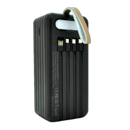 Внешний аккумулятор Kensa KP-47 60000 mAh Black