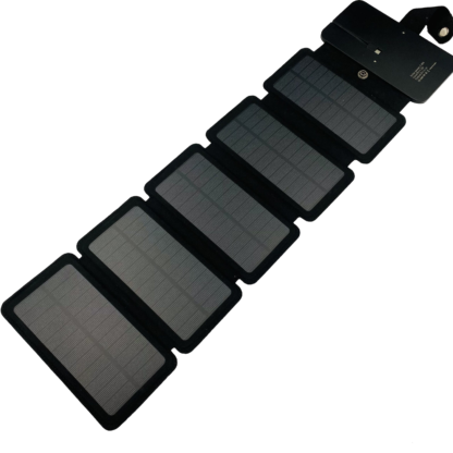 Портативна сонячна панель Baseo 15W з компасом та карабіном