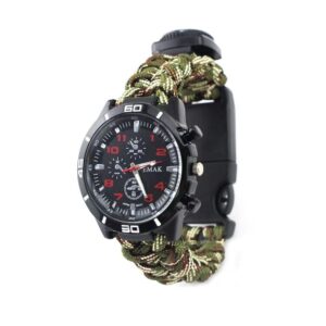 Багатофункціональний годинник Paracord khaki