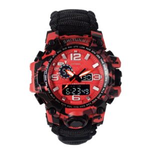 Військовий годинник Shiyunme Red
