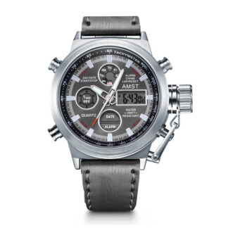 Захищений годинник Amst 3003 silver-black