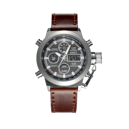 Захищений годинник Amst 3003 silver-brown