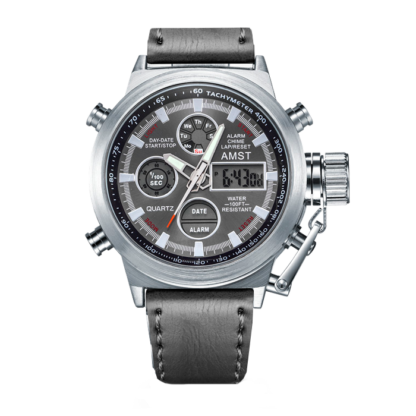 Захищений годинник Amst 3003 silver-black