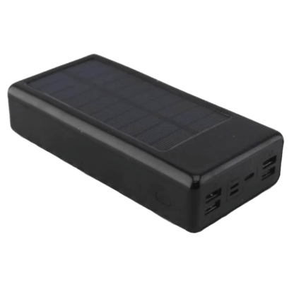 Power bank Solar 20000 mAh Black
