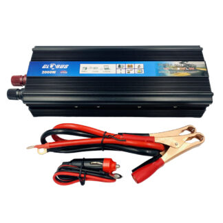 Преобразователь 12/220 AC/DC 2000W 12V  Globus автомобильный