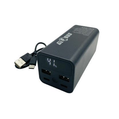 Компактный Power bank 100W для ноутбука Globus NC28 28000 mAh