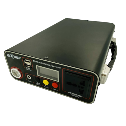 Портативная зарядная станция Globus 220V/300W, 75000mAh