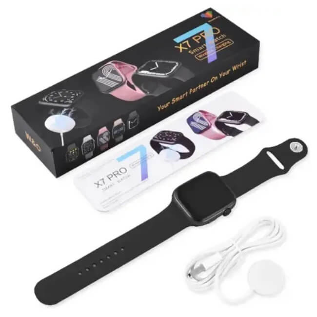 Розумний годинник Smart watch S7 black
