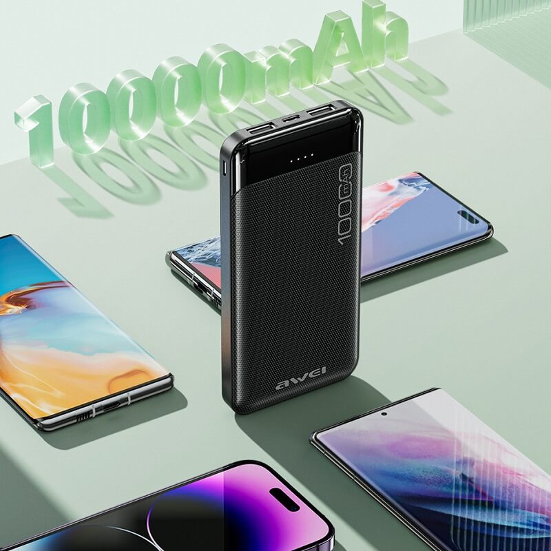 Портативный аккумулятор Awei P37K 10000 mah