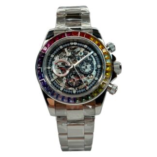 Стильний механічний годинник PAGANI DESIGN PD-1653 Rainbow