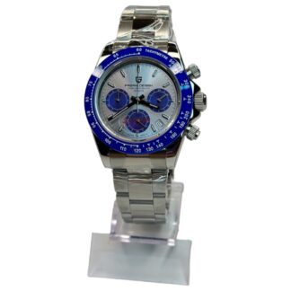 Повсякденний наручний годинник Pagani Design PD-1644 Blue/White