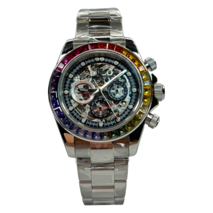 Стильний механічний годинник PAGANI DESIGN PD-1653 Rainbow