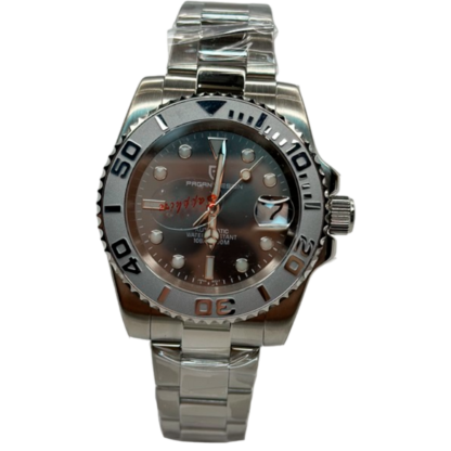 Годинник механічний чоловічий Pagani Design PD1651 Black/Silver