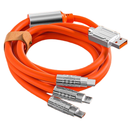 Кабель 3в1 Globus Type-C/Lightning(IPhone)/Micro-usb