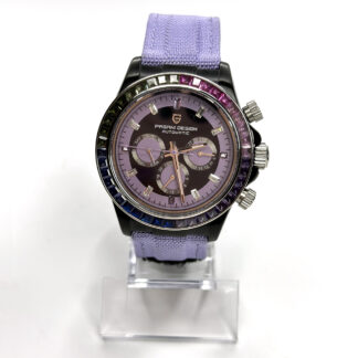 Мужские автоматические часы Pagani Design PD-1732 Rainbow/Black-purple