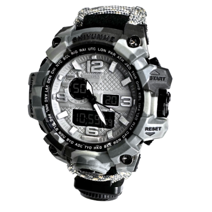 Військовий годинник Shiyunme Black-Gray