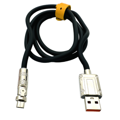 Силиконовый кабель Globus USB-MicroUSB 120см
