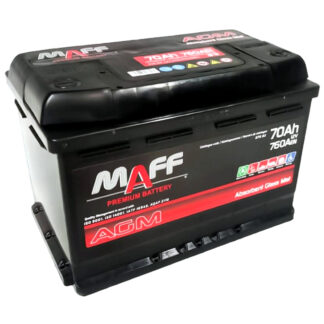 Аккумулятор MAFF 57002 Start-Stop AGM 6СТ-70 12В 70Ач 760A