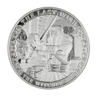 Серебряная монета 2oz Ведьмак, Последнее желание 2$ 2023