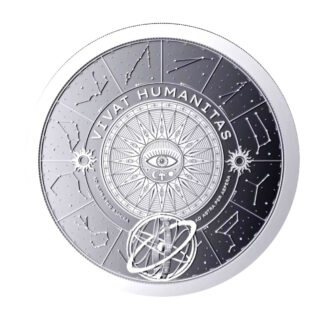 Серебряная монета 1oz Токелау Vivat Humanitas Silver 5$ 2024