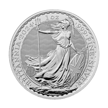 Серебряная монета 1oz Британия (Britannia) 2£ 2025