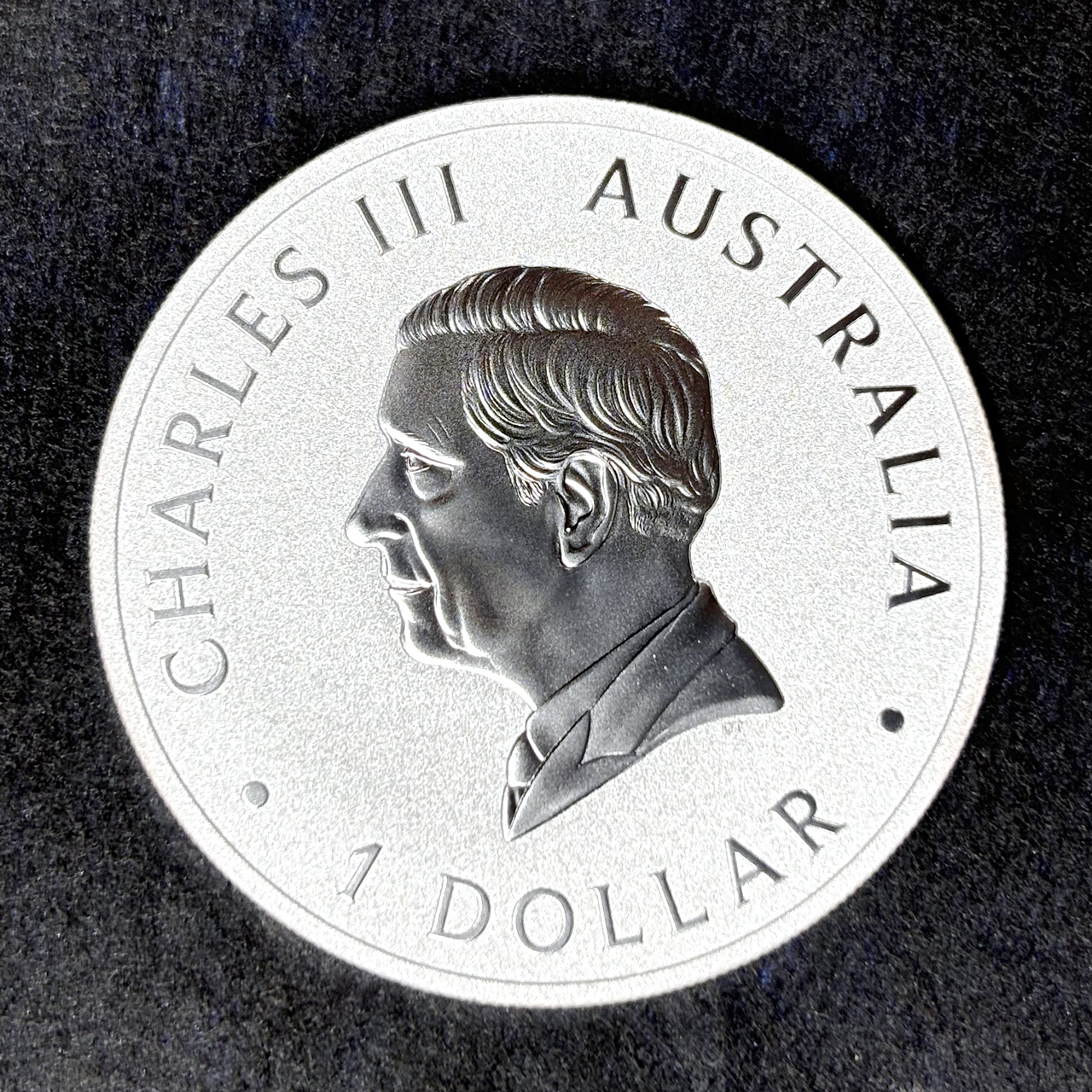 Серебряная монета 1$ Кукабарра Австралия 1oz 2024 года