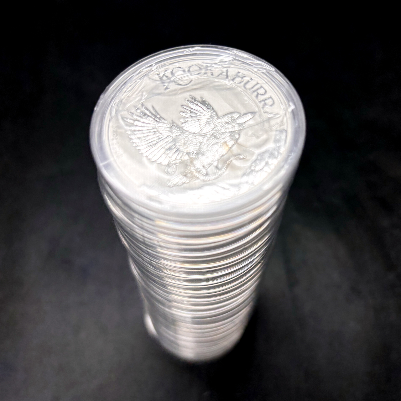 Серебряная монета 1$ Кукабарра Австралия 1oz 2024 года