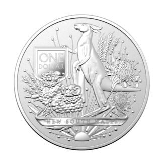 Срібна монета $1 New South Wales 1oz 2022 року