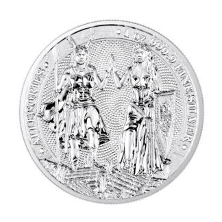 Серебряная монета Allegories: Gaul & Germania 1oz 2023 года